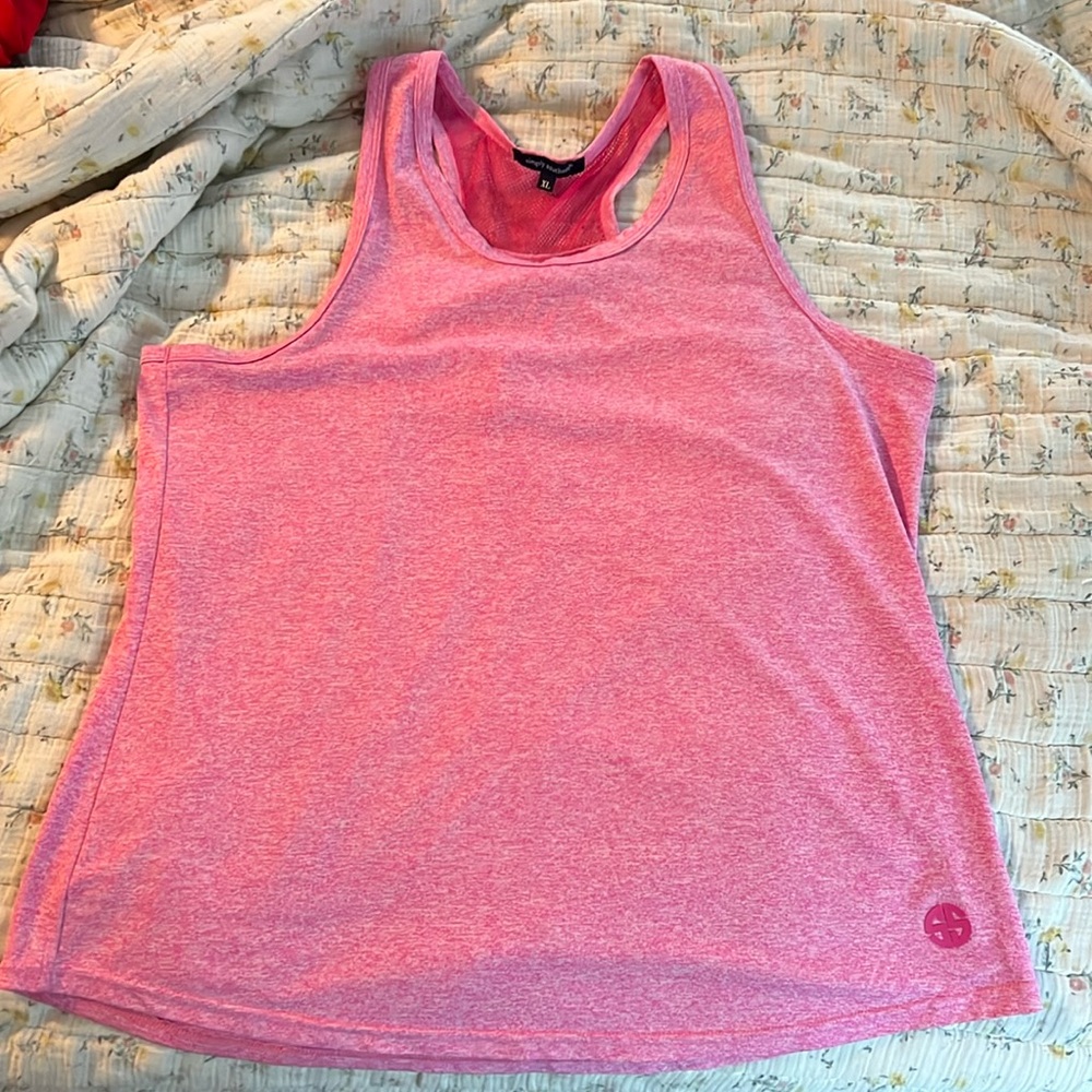 Simply southern pink tank. Size XL